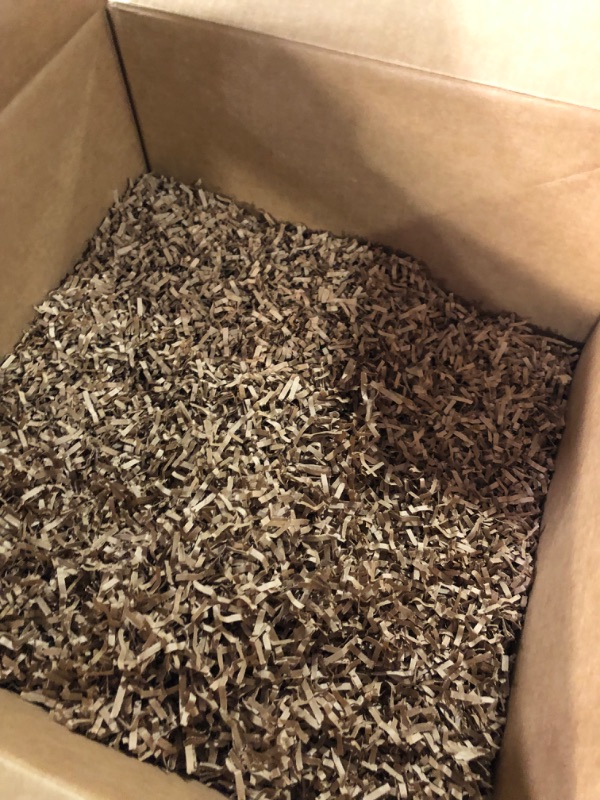 Photo 2 of Arcadia Garden Products RP02 Shredded Paper Filler 10 lbs Recycled Cut Kraft Paper 