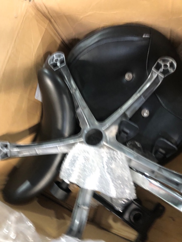 Photo 4 of [FOR PARTS, READ NOTES]
LIMKOMES Saddle Stool with Back Support Ergonomic Adjustable Stool Swivel Rolling Saddle NONREFUNDABLE