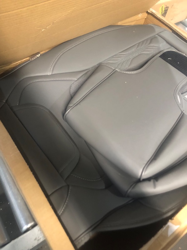 Photo 2 of Coverado Dodge Ram Car Seat Covers, Leather Front Seat Covers