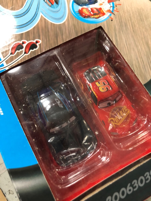 Photo 2 of Carrera First Disney/Pixar Cars - Slot Car Race Track - Includes 2 Cars: Lightning McQueen and Jackson Storm