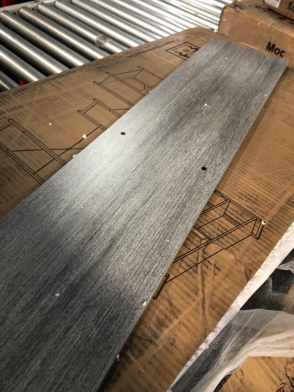 Photo 1 of Aheaplus Small L Shaped Gaming Desk with LED Lights.