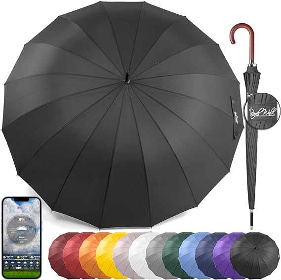 Photo 1 of Royal Walk Windproof Large Umbrella for Rain 54 Inch 