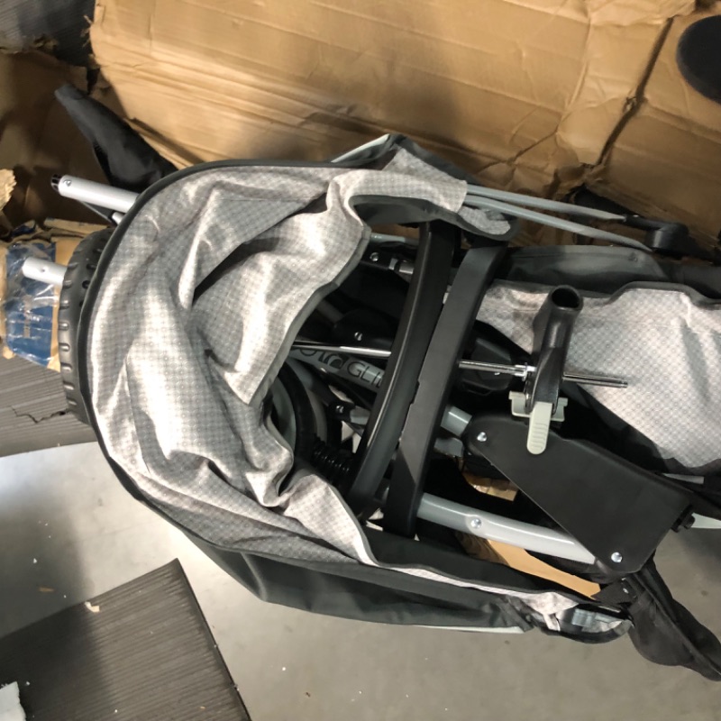 Photo 2 of **PARTS ONLY/MISSING ONE WHEEL - SEE PHOTOS** 
Graco DuoGlider Double Stroller | Lightweight Double Stroller with Tandem Seating, Glacier