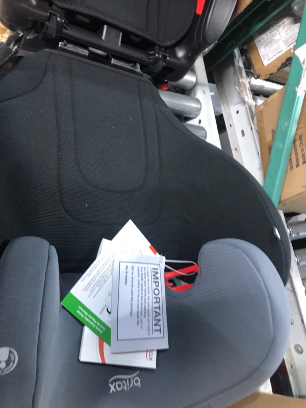 Photo 3 of Britax Highpoint Backless Belt-Positioning Booster Seat, SafeWash Black Ombre