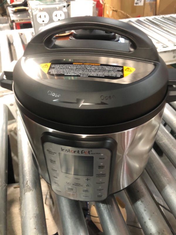 Photo 2 of * not functional * sold for parts/repair * 
Instant Pot Duo Plus 9-in-1 Electric Pressure Cooker, Slow Cooker, Rice Cooker, Steamer, Sauté