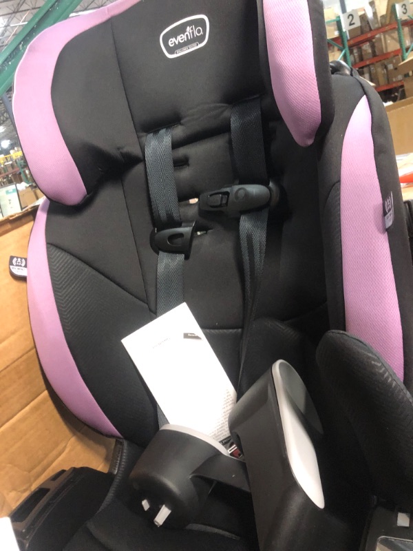 Photo 6 of ARMS ON THE CAR SEAT UNSTABLE***************
Evenflo Maestro Sport Convertible Booster Car Seat, Forward Facing, High Back, 5-Point Harness, For Kids 2 to 8 Years Old, Whitney Pink