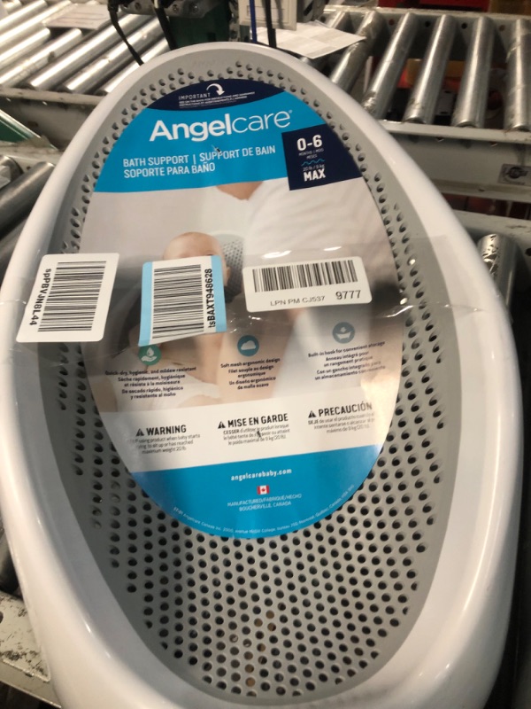 Photo 1 of Angelcare Baby Bath Support (Grey) | Ideal for Babies Less than 6 Months Old