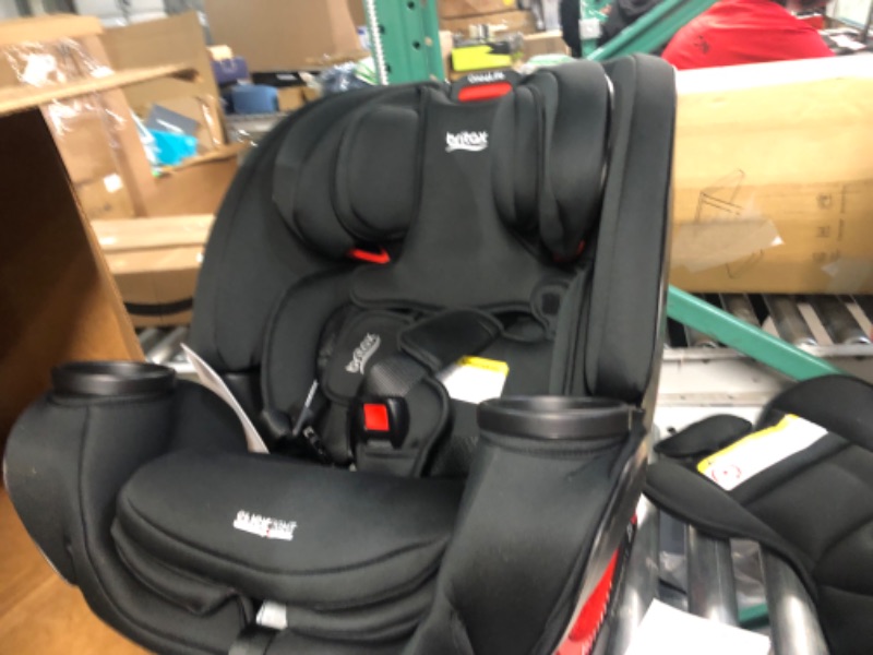 Photo 2 of Britax One4Life Convertible Car Seat, 10 Years of Use from 5 to 120 Pounds, Converts from Rear-Facing Infant Car Seat to Forward-Facing Booster Seat, Machine-Washable Fabric, Onyx