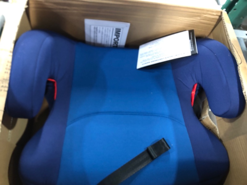 Photo 3 of Diono Solana 2 XL 2022, Dual Latch Connectors, Lightweight Backless Belt-Positioning Booster Car Seat, 8 Years 1 Booster Seat, Blue NEW! LATCH Connect Single Blue