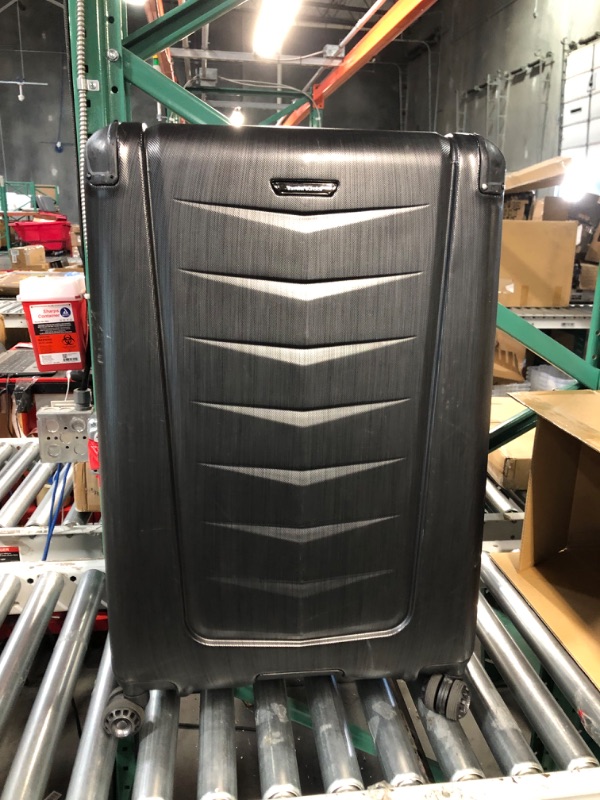 Photo 2 of * SEE PICTURE FOR WEAR AND TEAR * Traveler's Choice Silverwood Polycarbonate Hardside Expandable Spinner Luggage