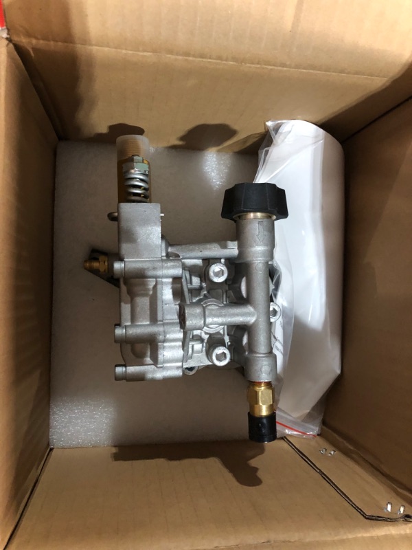 Photo 3 of VEVOR Pressure Washer Pump, 7/8" Shaft Vertical, 3400 PSI, 2.5 GPM, Replacement Power Washer Pumps Kit, Parts Washer Pump, Compatible with Honda, Simpson, RYOBI, Briggs & Stratton, Subaru, Craftsman