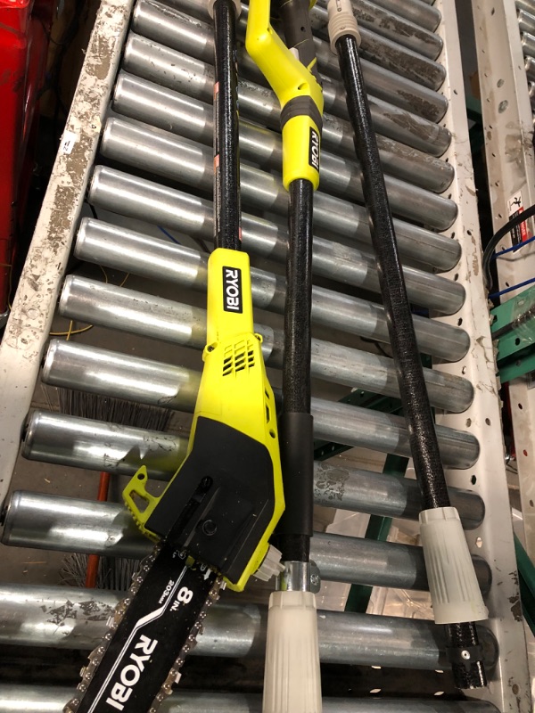 Photo 2 of (READ NOTES) Ryobi P4360 18V 8" Cordless Pole Saw (Bare Tool) RT
