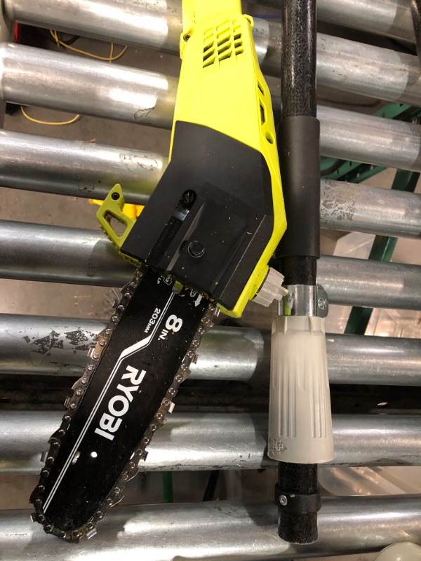 Photo 3 of (READ NOTES) Ryobi P4360 18V 8" Cordless Pole Saw (Bare Tool) RT
