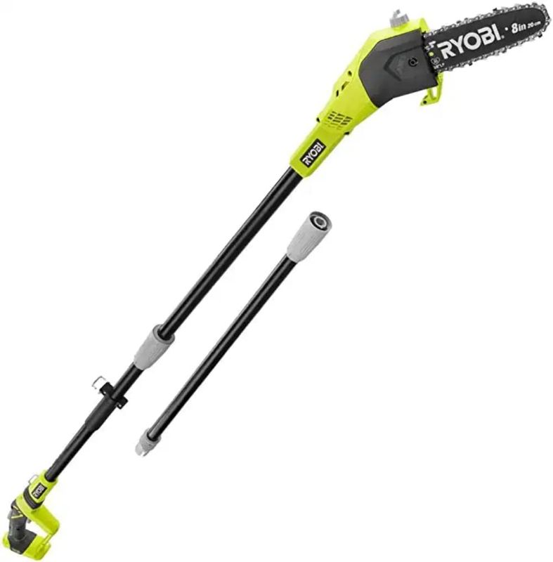 Photo 1 of (READ NOTES) Ryobi P4360 18V 8" Cordless Pole Saw (Bare Tool) RT
