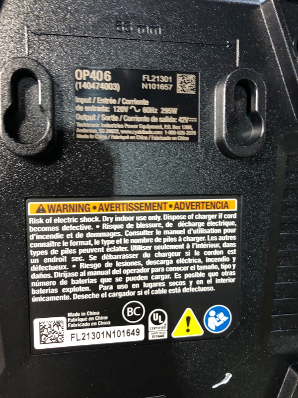 Photo 7 of **PARTS ONLY/NON-REFUNDABLE***
RYOBI 40V HP Brushless Whisper Series 160 MPH 650 CFM Cordless Battery Leaf Blower (Tool Only)