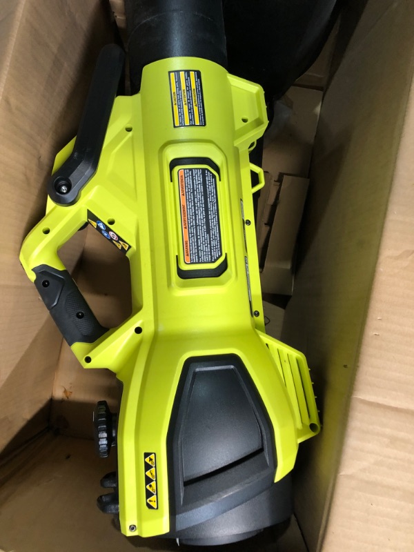 Photo 3 of **PARTS ONLY/NON-REFUNDABLE***
RYOBI 40V HP Brushless Whisper Series 160 MPH 650 CFM Cordless Battery Leaf Blower (Tool Only)