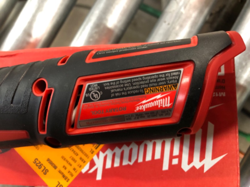Photo 1 of Milwaukee Cordless Rotary Tool, 12.0V