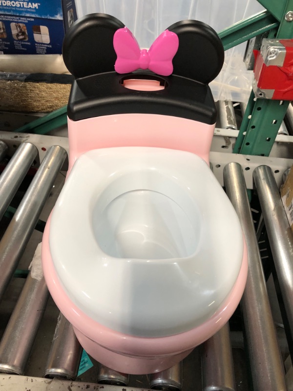 Photo 4 of * no Minnie mouse picture sticker * The First Years Minnie Mouse Imaginaction Potty & Trainer Seat, Pink