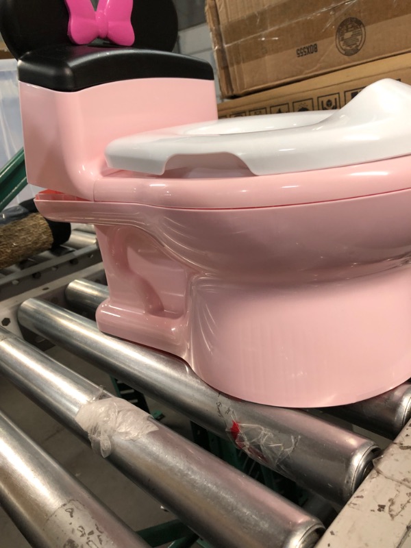 Photo 3 of * no Minnie mouse picture sticker * The First Years Minnie Mouse Imaginaction Potty & Trainer Seat, Pink