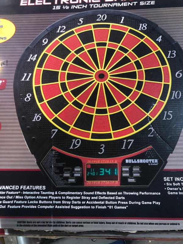 Photo 4 of ***NO BATTERIES - UNABLE TO TEST***
Arachnid Voyager Electronic Dartboard 