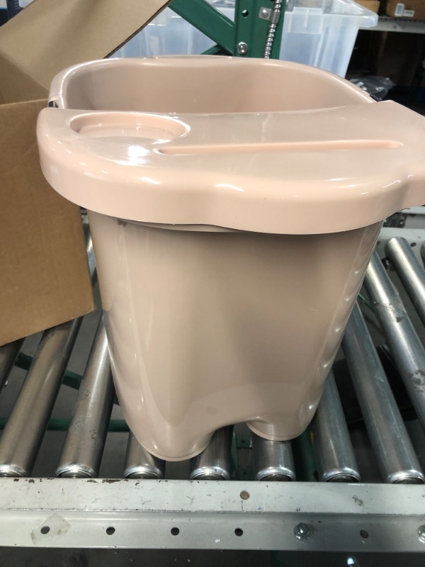 Photo 3 of * used * see all images * 
NOVSKI Foot Soak Tub Large Foot Bath Bucket Bathroom pink 