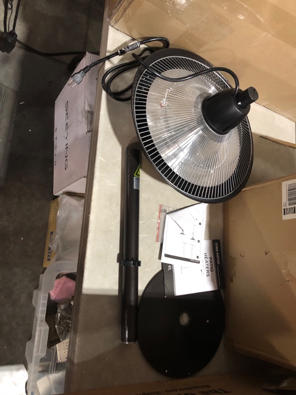 Photo 4 of ***USED - UNABLE TO TEST***
Star Patio Outdoor Freestanding Electric Patio Heater, Tabletop heater