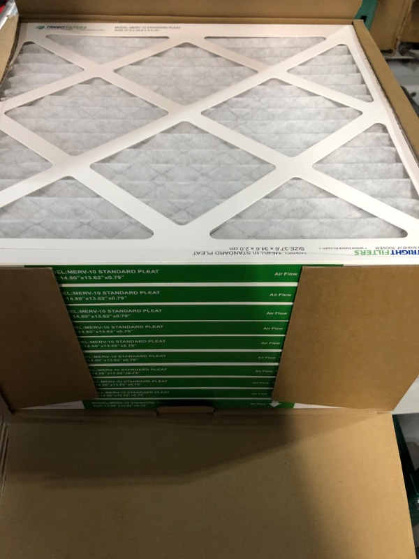 Photo 2 of 10 AIR FILTERS 14.80 X 13.62 X0.79 PREV OPENED BOX APPEARS NEW