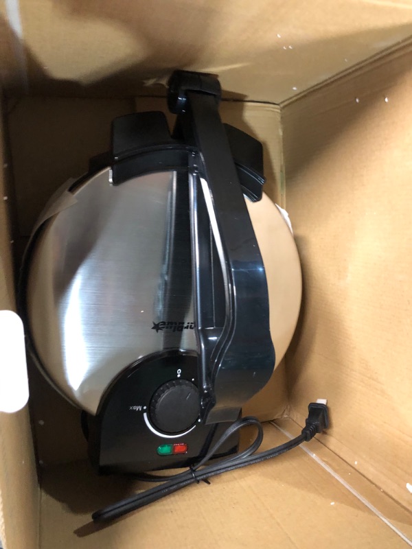 Photo 1 of 10inch Roti Maker by StarBlue with FREE Roti Warmer - The automatic Stainless Steel Non-Stick Electric machine to make Indian style Chapati, Tortilla, Roti AC 110V 50/60Hz 1200W