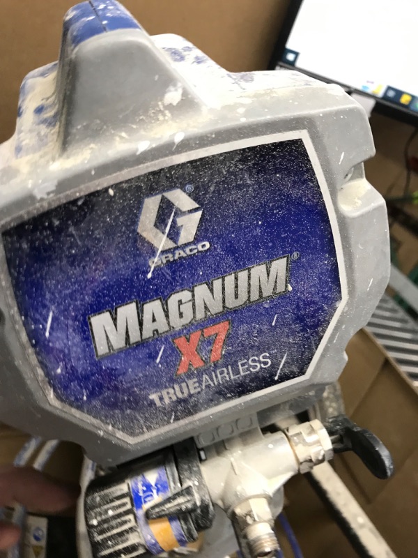 Photo 3 of ****PARTS ONLY/SALE FINAL**
**NON-REFUNDABLE** // **SALE FINAL** Graco Magnum 262805 X7 Cart Airless Paint Sprayer, Gray Magnum X7 Airless Paint Sprayer