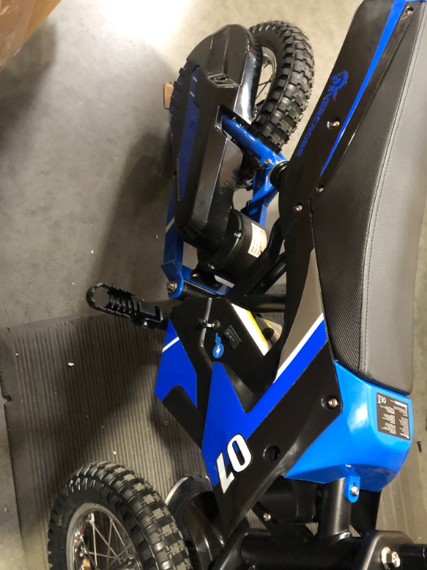 Photo 3 of **MISSING CHARGER-ALREADY ASSEMBLED**
EVERCROSS EV12M Electric Dirt Bike,300W Electric Motorcycle