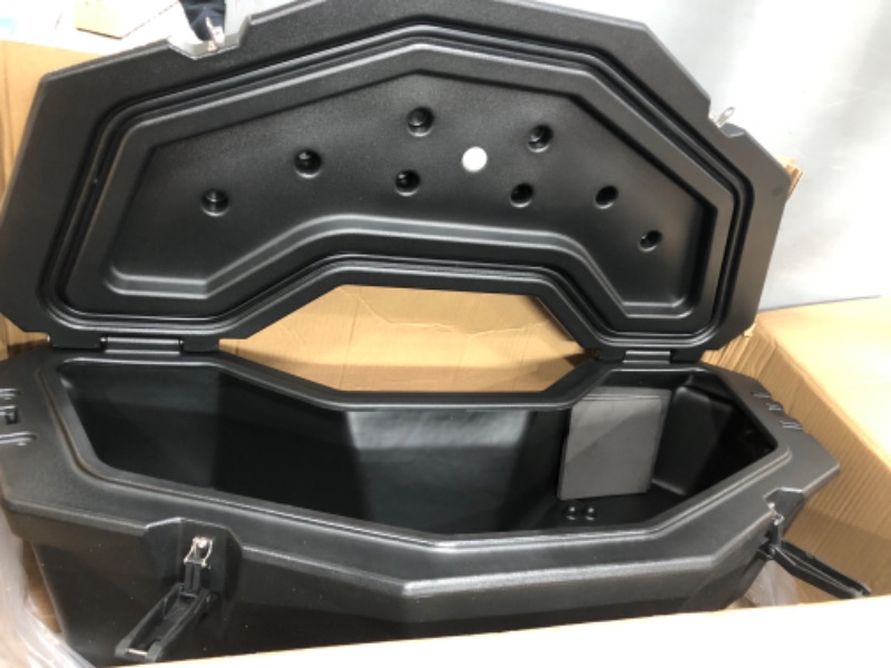 Photo 3 of Kemimoto X3 Bed Box, Maverick X3 Trunk Storage Box Maverick Rear Rack Cargo Box Compatible with Can am Maverick X3, Outlander (Except 6x6), Renegade, OEM Replace #715004778 w/h Mounting Bracket