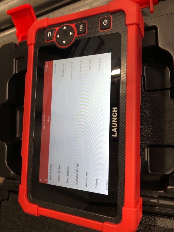 Photo 6 of ***POWERS ON - UNABLE TO TEST FURTHER***
Launch X431 CRP919X OBD2 Scanner: 2023 Bi-Directional Scan Tool with 2-Year Updates