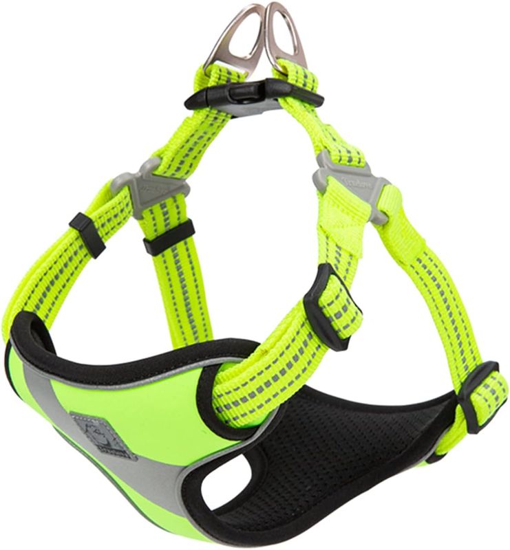 Photo 1 of **SIMILAR TO STOCK PHOTO**
TRUE LOVE Dog Harness TLH5991 Anti Pull Safety Vest Step-in Style Harness for More Comfort and Less Tug Reflective Pet Harness by Truelove Neon Yellow SIZE SMALL 