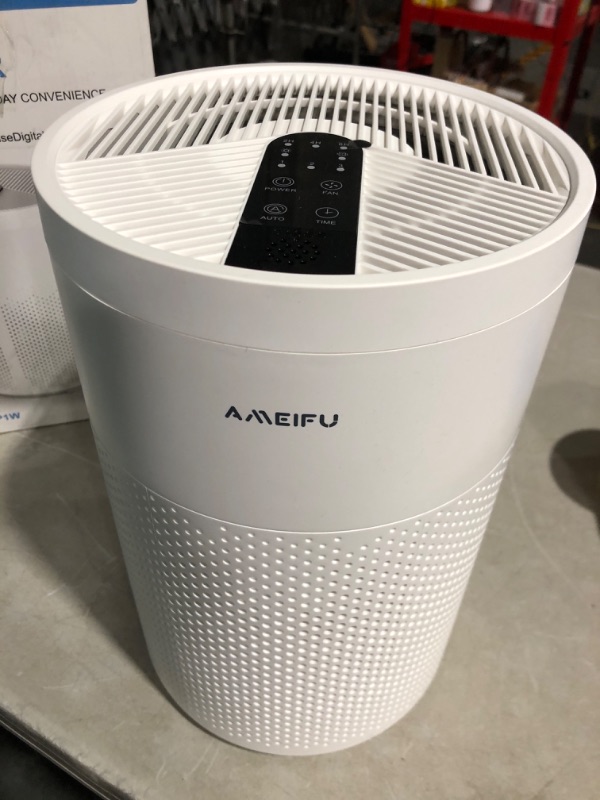 Photo 2 of * used * see images * 
Air Purifiers for Home Large Room up to 1350ft², AMEIFU Upgrade Large Size H13 Hepa Bedroom Air Purifier 