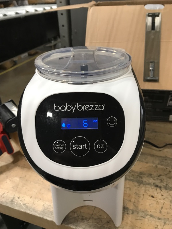 Photo 2 of Baby Brezza Formula Pro Mini Baby Formula Maker – Small Baby Formula Mixer Machine Fits Small Spaces and is Portable for Travel– Bottle Makers Makes The Perfect Bottle for Your Infant On The Go Formula Pro Mini Dispenser Machine