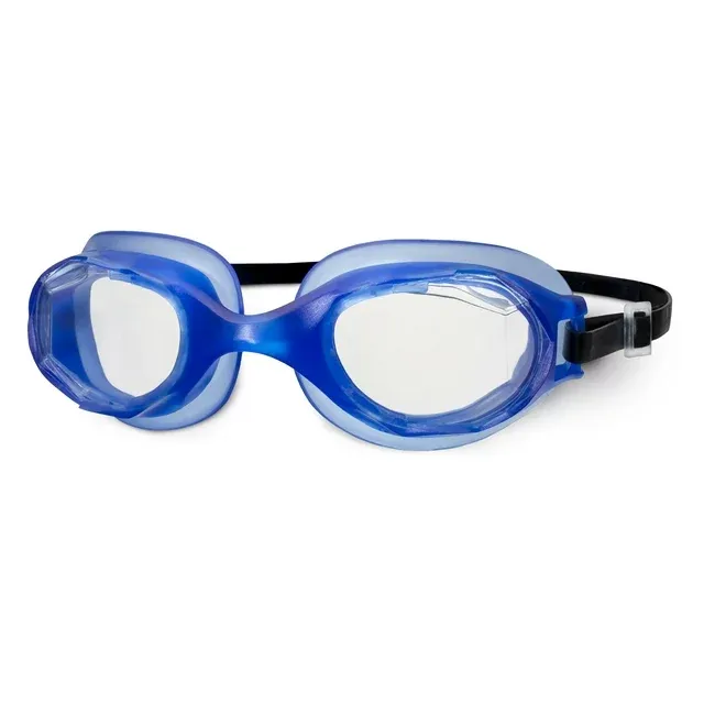 Photo 1 of 5 packs- Dolfino Kinetic Blue Youth Swim Goggles with UV Protecton and Latex Free