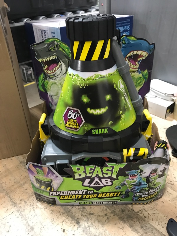 Photo 2 of Beast Lab – Shark Beast Creator. Add Ingredients & Follow The Experiment's Steps to Create Your Beast! with Real Bio Mist & 80+ Lights, Sounds and Reactions – Shark Style May Vary Sharks