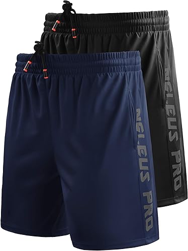 Photo 1 of NELEUS Men's Lightweight Workout Athletic Shorts with Pockets
2 XLARGE