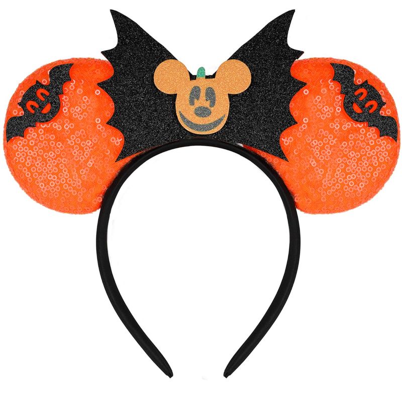 Photo 1 of 2 PACK FANYITY Mouse Ears, Sequin Mouse Ears Headband for Boys Girls Women halloween&Disney Trip Bf