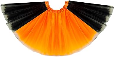 Photo 1 of 2 PACK DMLBC Thanksgiving Orange Yellow Tutu Skirt for Girls Women Princess Tutu Kids/Teen/Girls Thanksgiving Turkey Tutu Costume 30