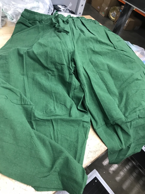 Photo 1 of GREEN XL STRETCH PANTS