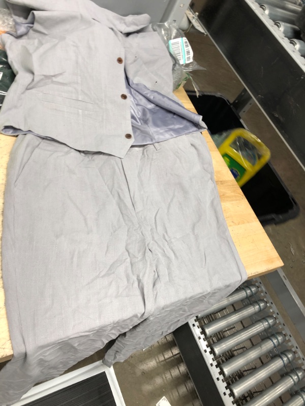 Photo 1 of GREY MENS VEST AND PANTS LARGE