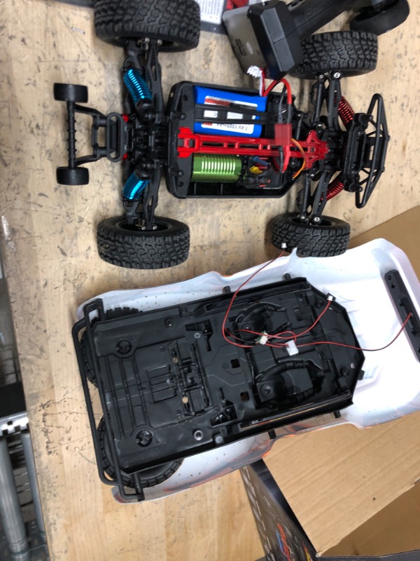 Photo 10 of ** test drove , functional and fast**
GoolRC 1:14 Brushless RC Cars for Adults, 70 KMH High Speed 4WD RTR RC Truck All Terrain, 2023 New Upgrade Electric Off-Road Remote Control Race Car with 2 Batteries, Vehicle Car Toys Gifts for Boys
