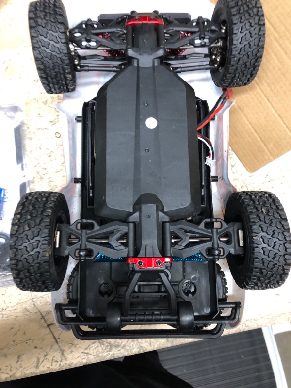 Photo 3 of ** test drove , functional and fast**
GoolRC 1:14 Brushless RC Cars for Adults, 70 KMH High Speed 4WD RTR RC Truck All Terrain, 2023 New Upgrade Electric Off-Road Remote Control Race Car with 2 Batteries, Vehicle Car Toys Gifts for Boys
