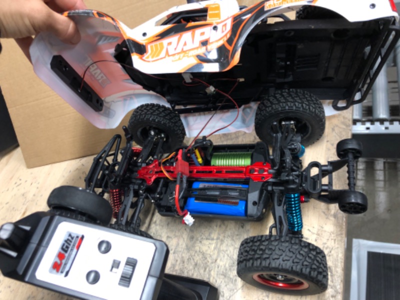 Photo 5 of ** test drove , functional and fast**
GoolRC 1:14 Brushless RC Cars for Adults, 70 KMH High Speed 4WD RTR RC Truck All Terrain, 2023 New Upgrade Electric Off-Road Remote Control Race Car with 2 Batteries, Vehicle Car Toys Gifts for Boys
