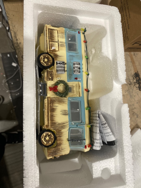 Photo 2 of **MISSING PARTS**SEE NOTES
Department 56 National Lampoon Christmas Vacation Cousin Eddie's RV Accessory Figurine 