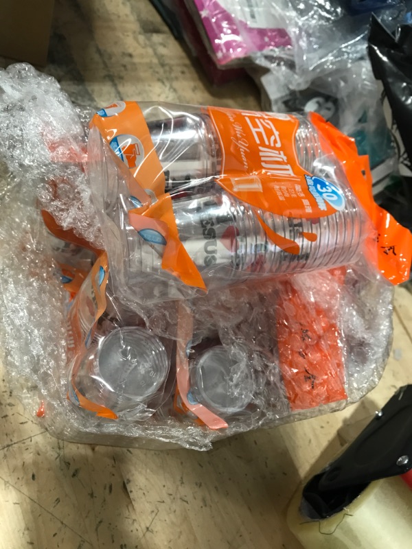 Photo 1 of 210pc plastic shot glasses 