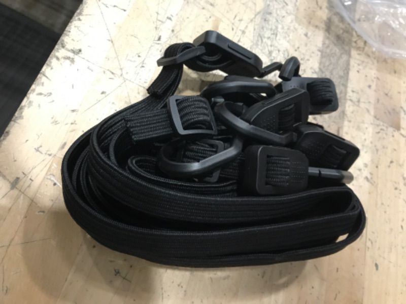 Photo 1 of 4 pack of bungee cords 