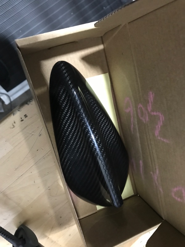 Photo 2 of Antenna Cover, Shark Fin Antenna Car Carbon Fiber Antenna Shark Fin Cover Trim for F22 F30 F35 F34 F32 F33 F80