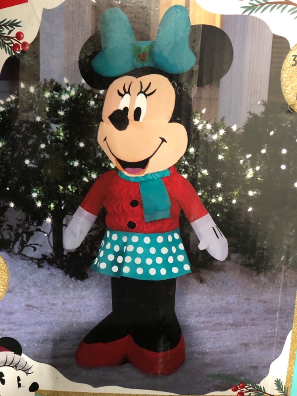 Photo 1 of 3.5' tall inflatable minnie mouse